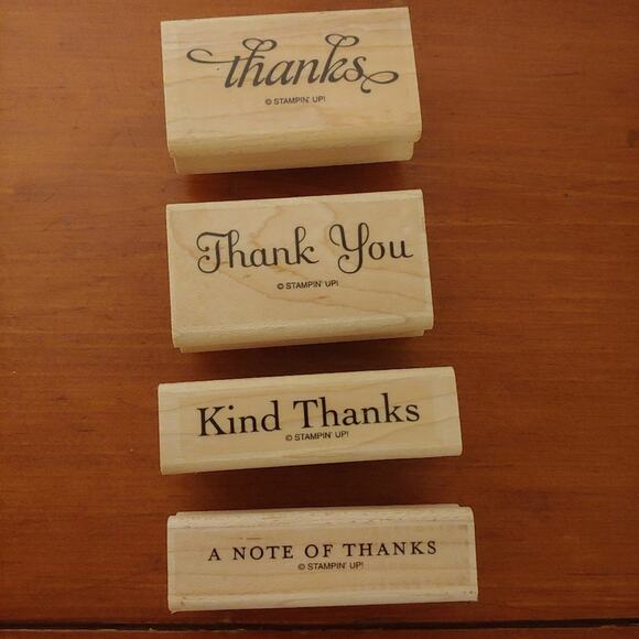 Stampin' UP! Thank you Stamp Set - Picture 3 of 5